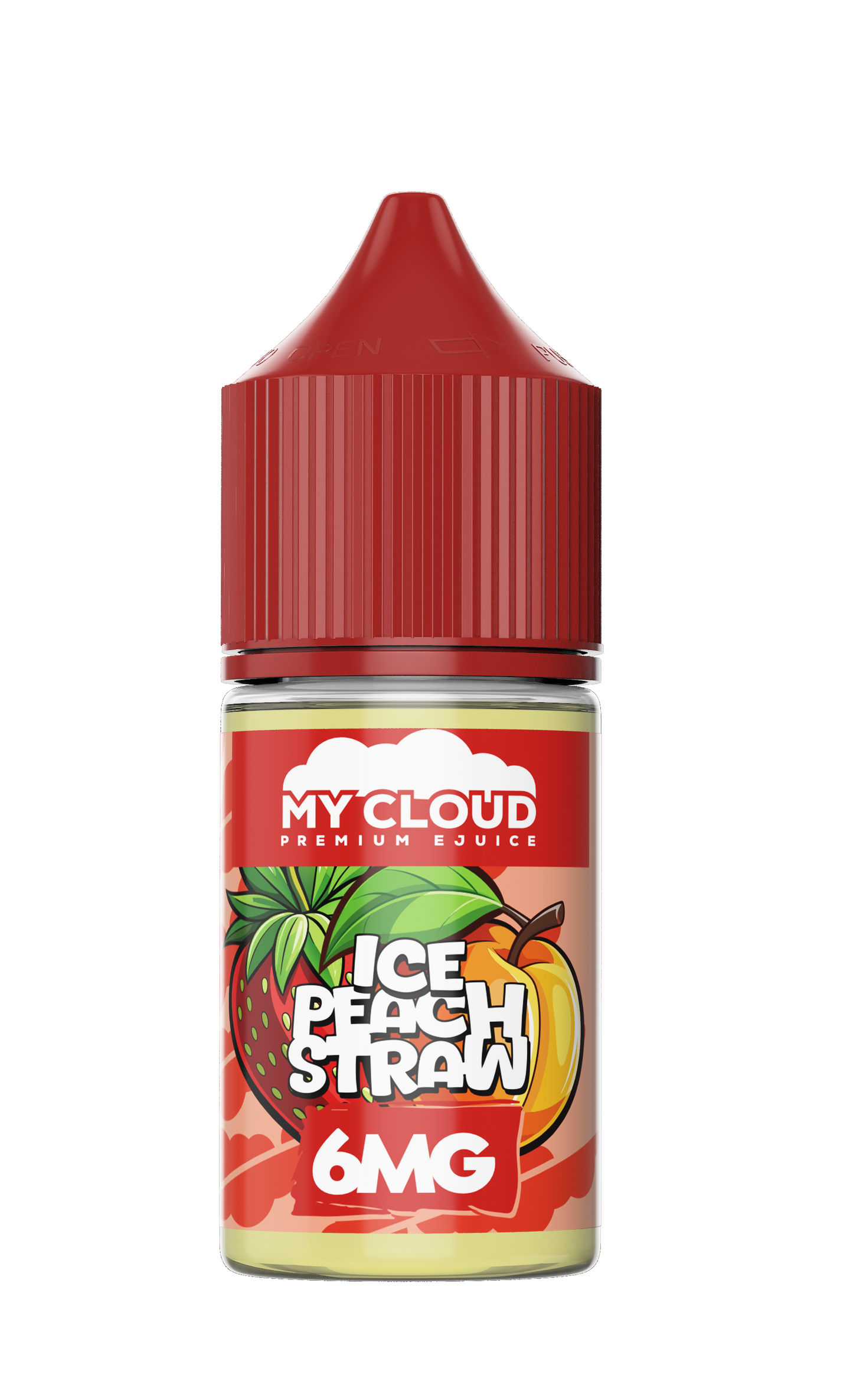 MY CLOUD PEACH STRAW ICE - MTL