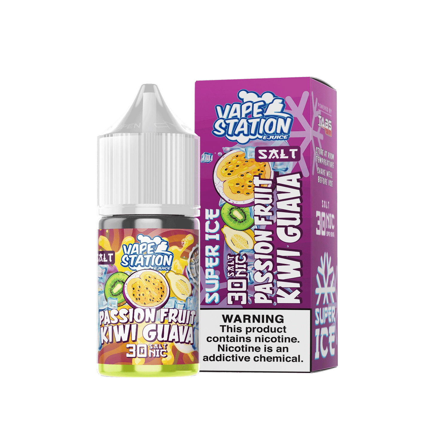 VAPE STATION PASSION FRUIT KIWI GUAVA - Salt