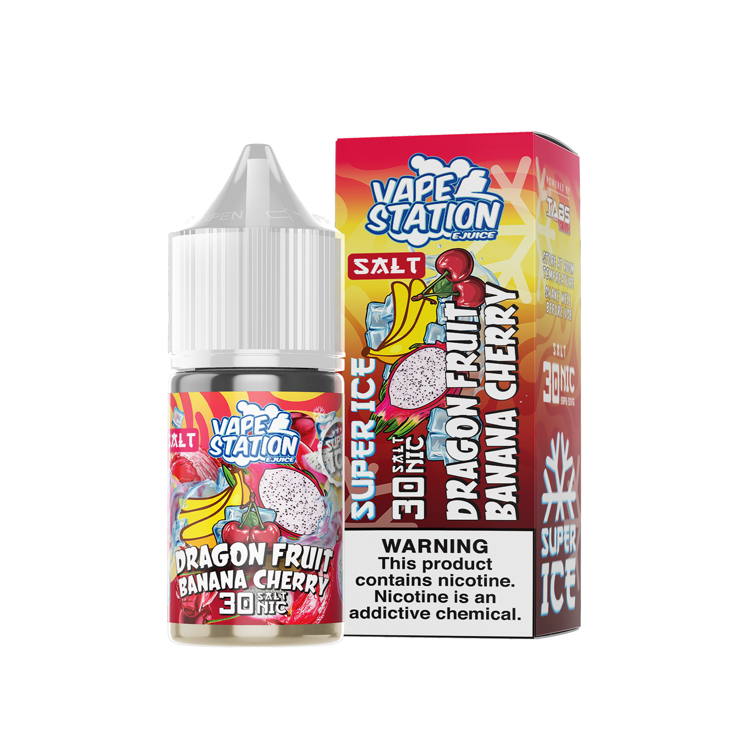 VAPE STATION DRAGON FRUIT BANANA CHERRY - Salt