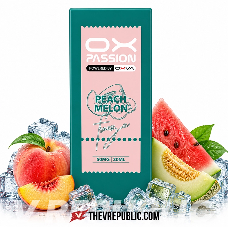 OX PASSION FREEZE PEACH MELON 30ML - Salt
