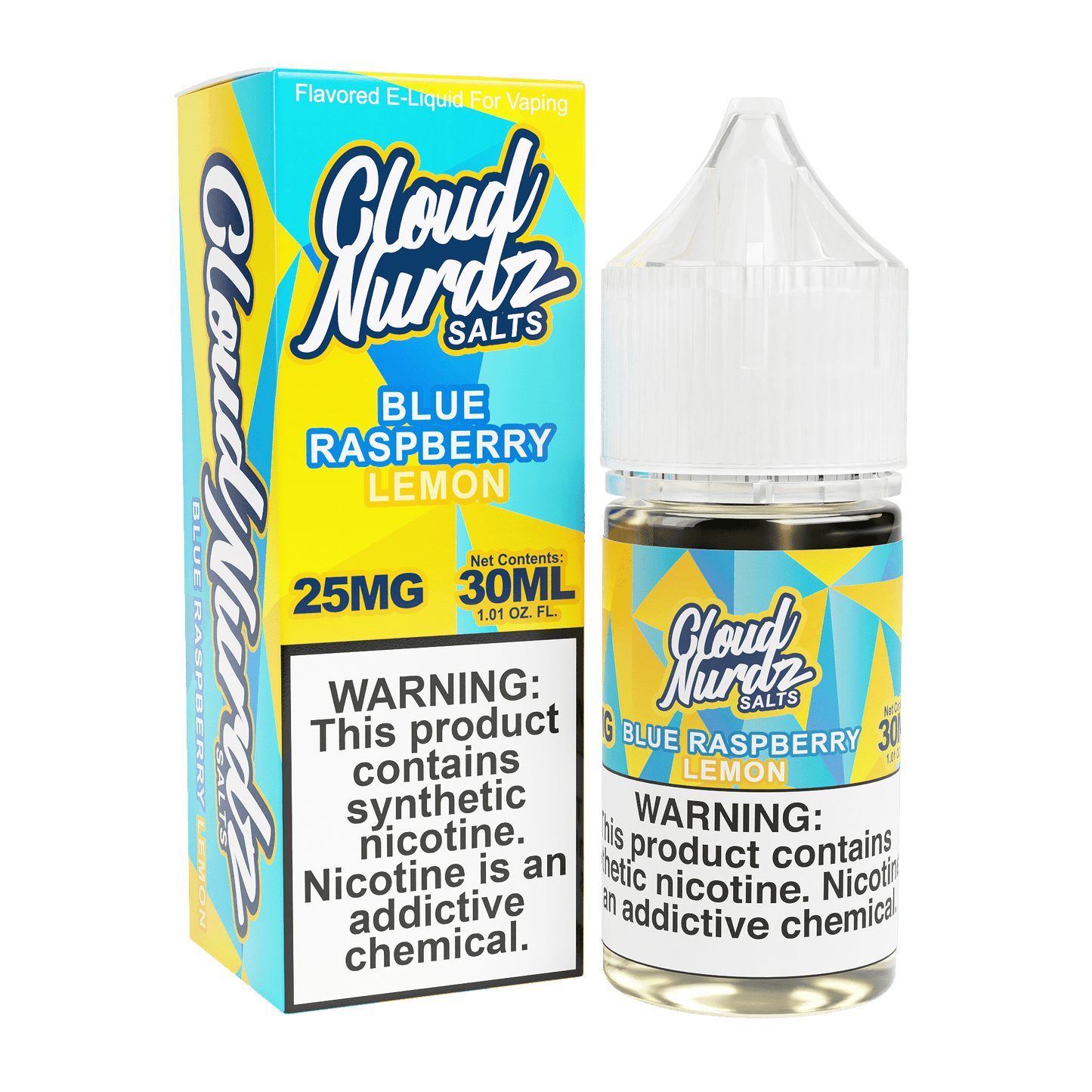 CLOUD NURDZ Iced Blue Razz Lemon Salt 30ml