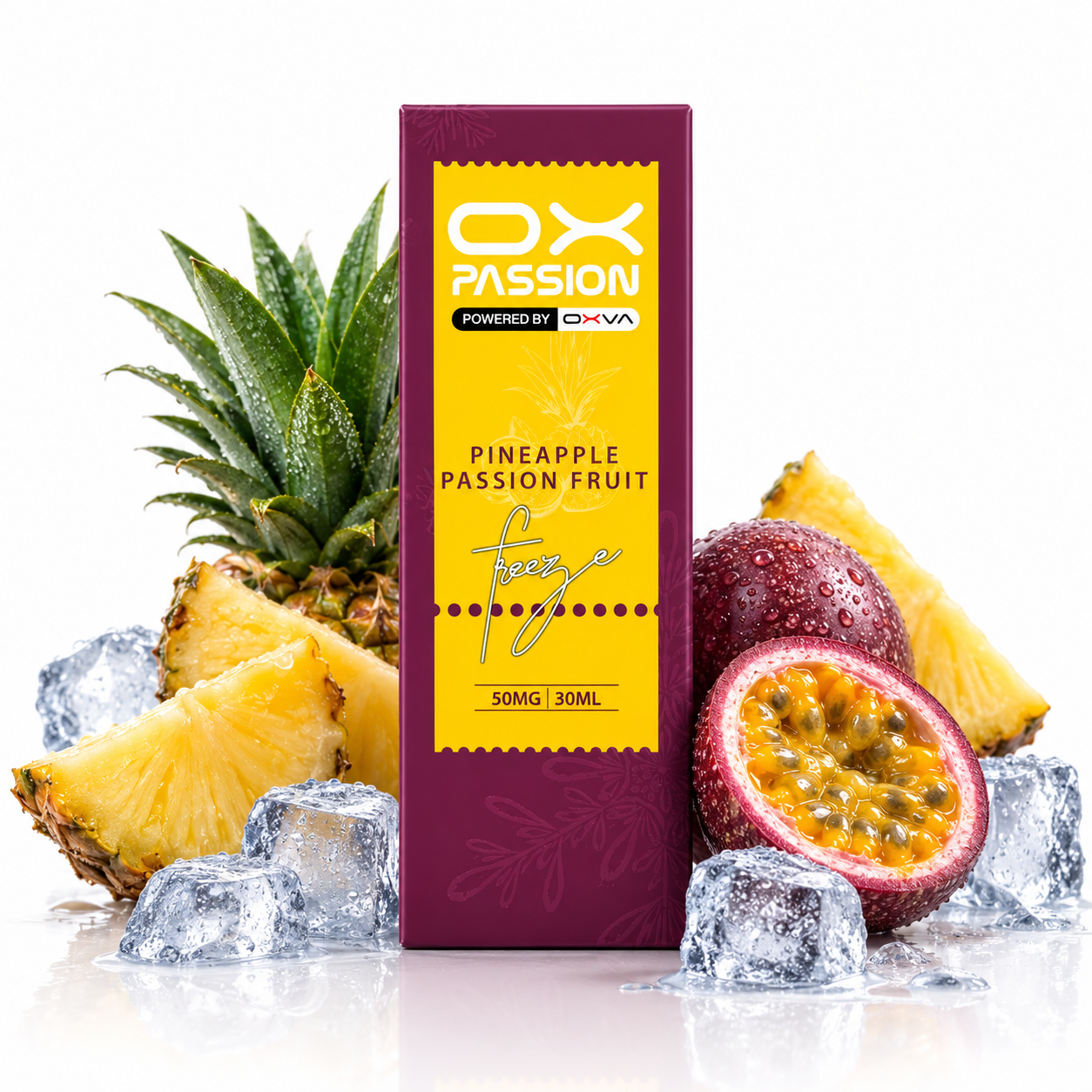 OX PASSION FREEZE PINEAPPLE PASSION FRUIT 30ML - SALT