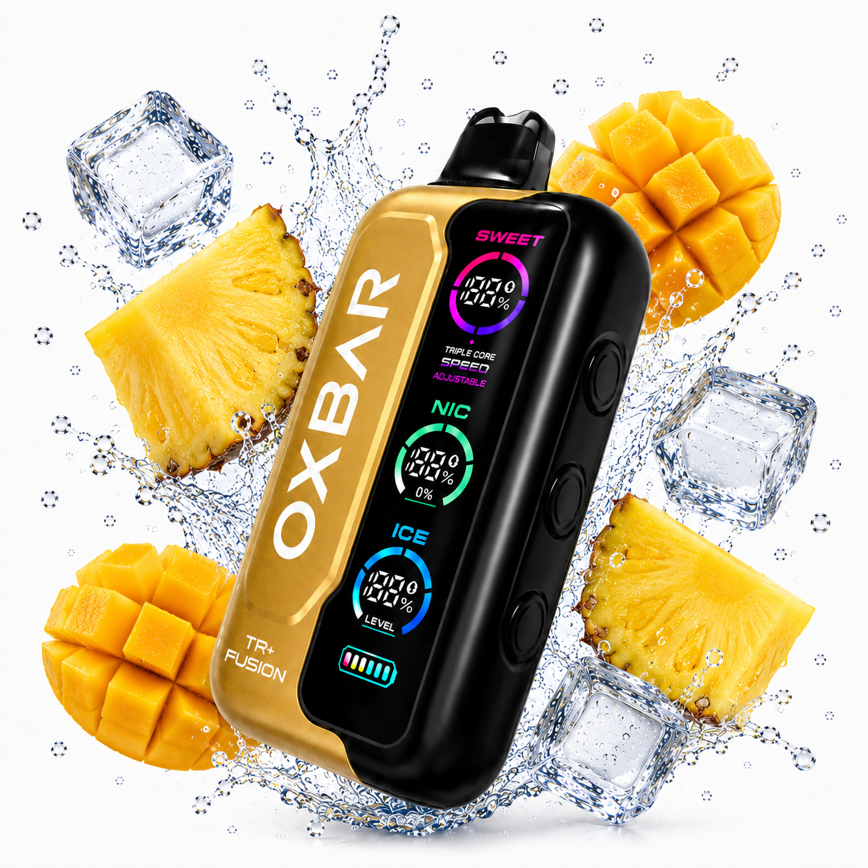 OXBAR TRI-FUSION 50K PUFFS CAIRO - PINEAPPLE MANGO