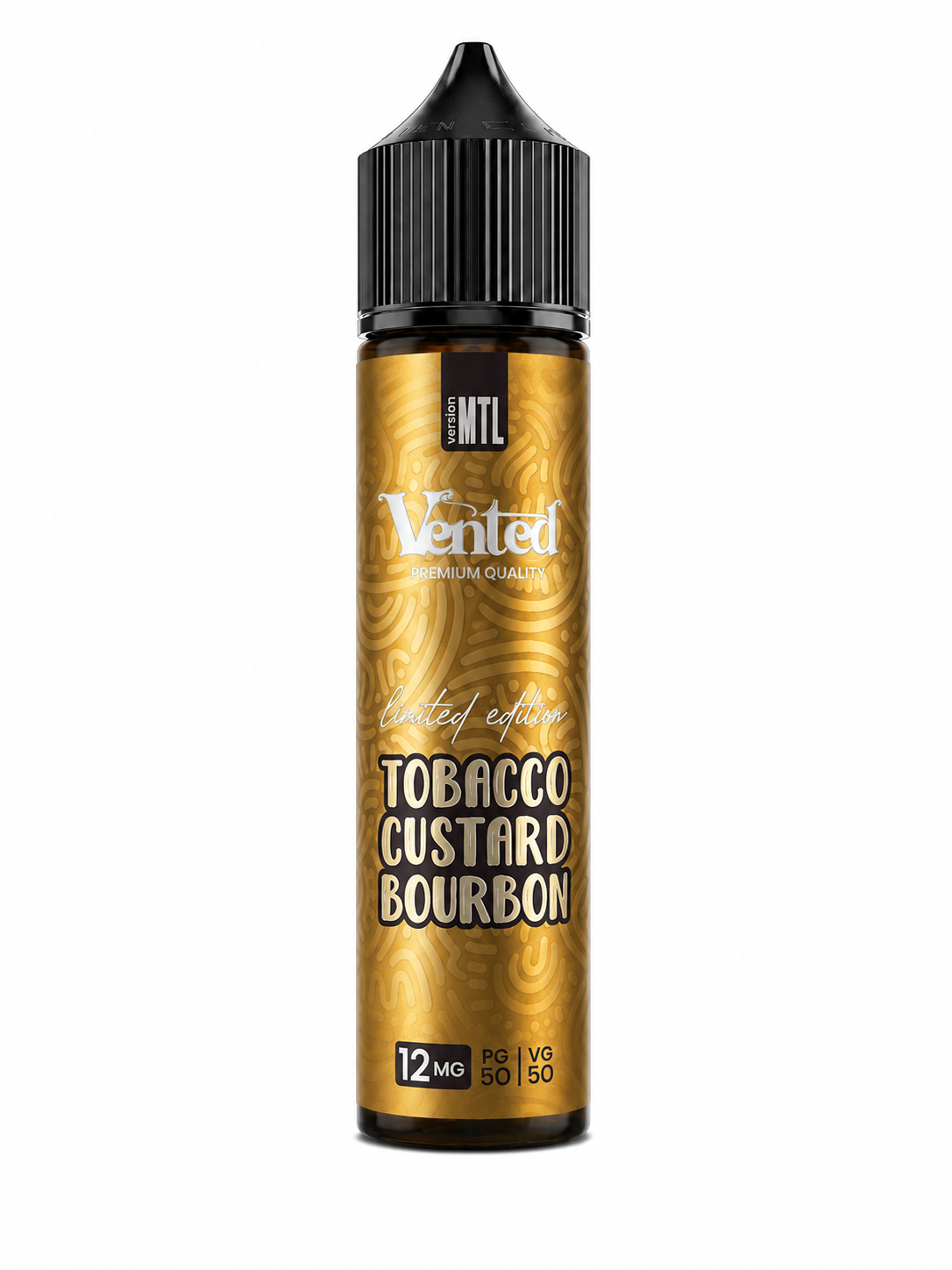 VENTED TOBACCO CUSTARD BOURBON 60ML - MTL