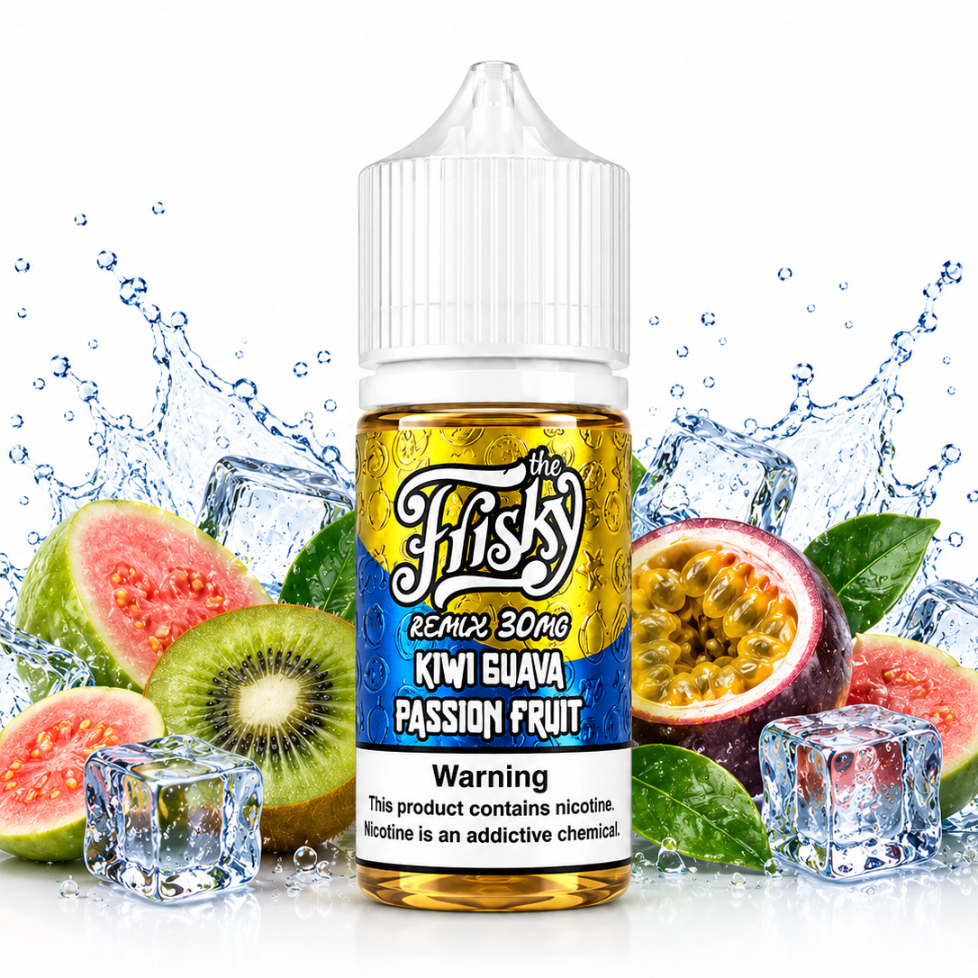 THE FRISKY REMIX KIWI GUAVA PASSION FRUIT - SALT