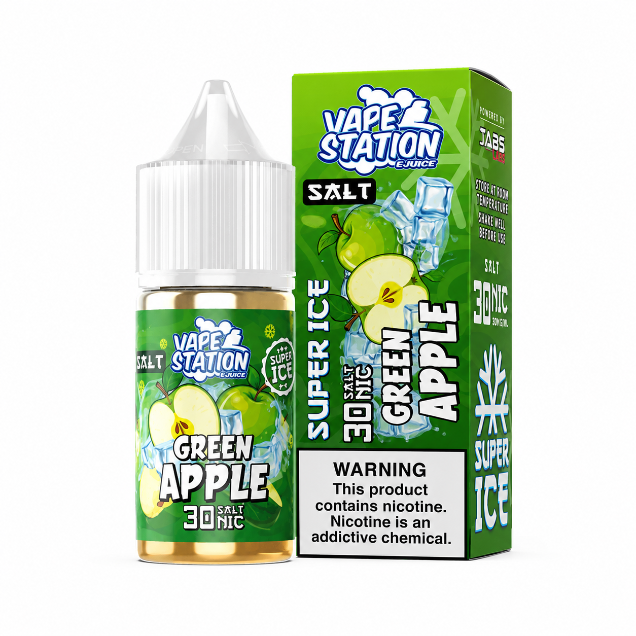 VAPE STATION GREEN APPLE - SALT