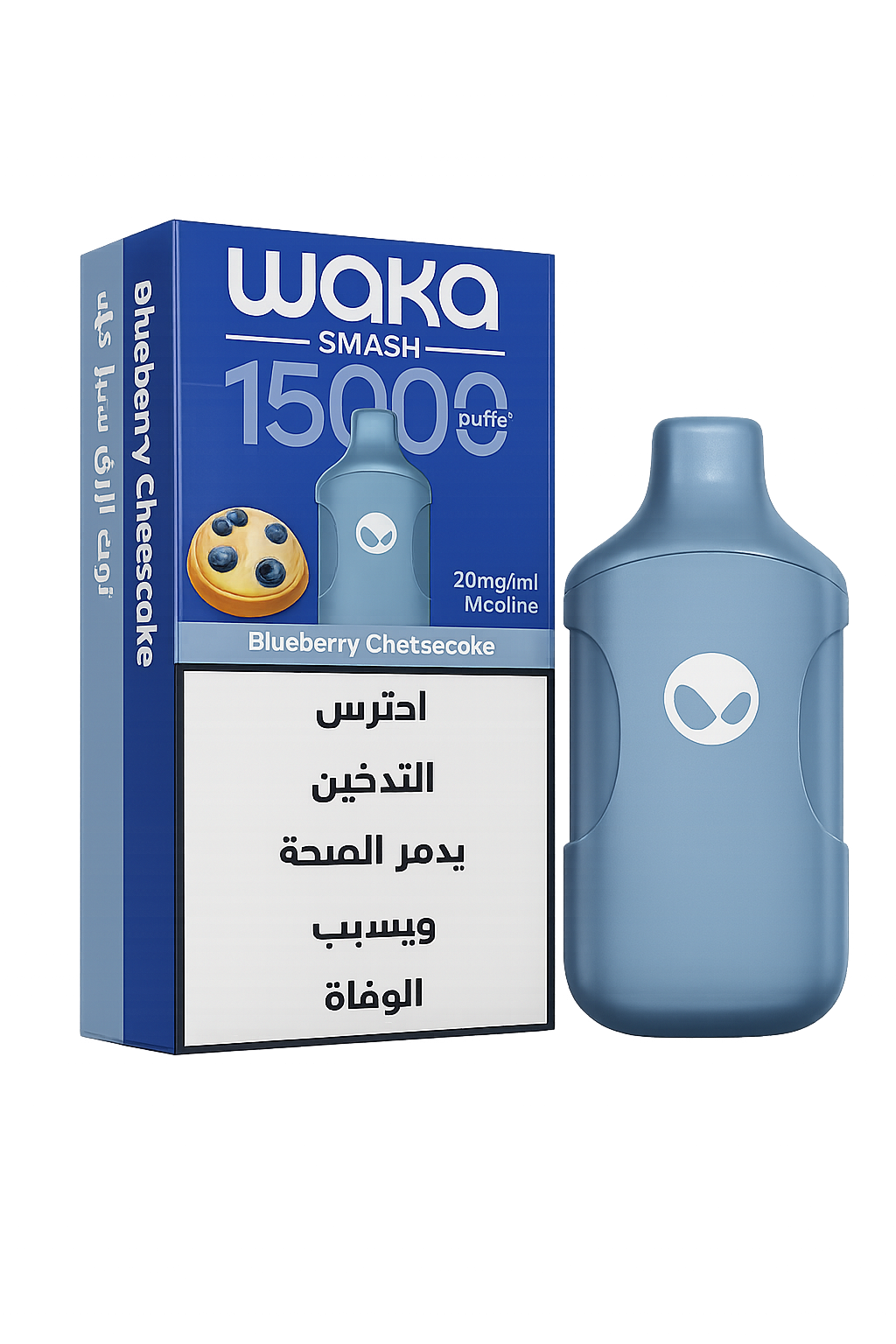 WAKA SMASH 15K PUFFS - BLUEBERRY CHEESECAKE
