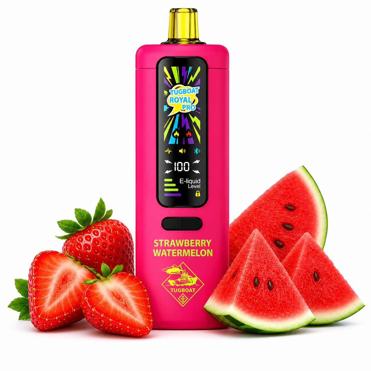 TUGBOAT ROYAL PRO DTL 40K PUFFS - STRAWBERRY WATERMELON