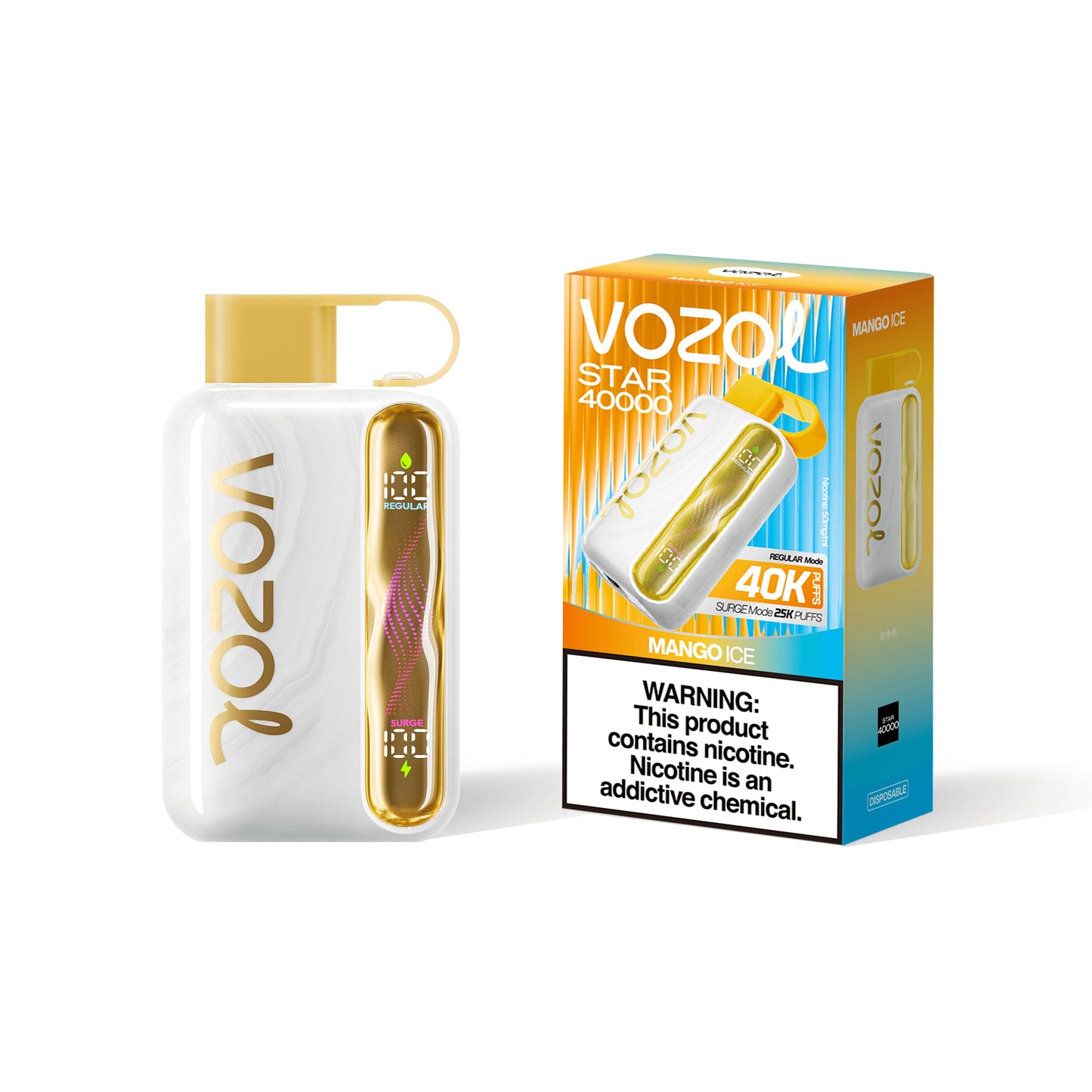 VOZOL Star 40K PUFFS - Mango Ice