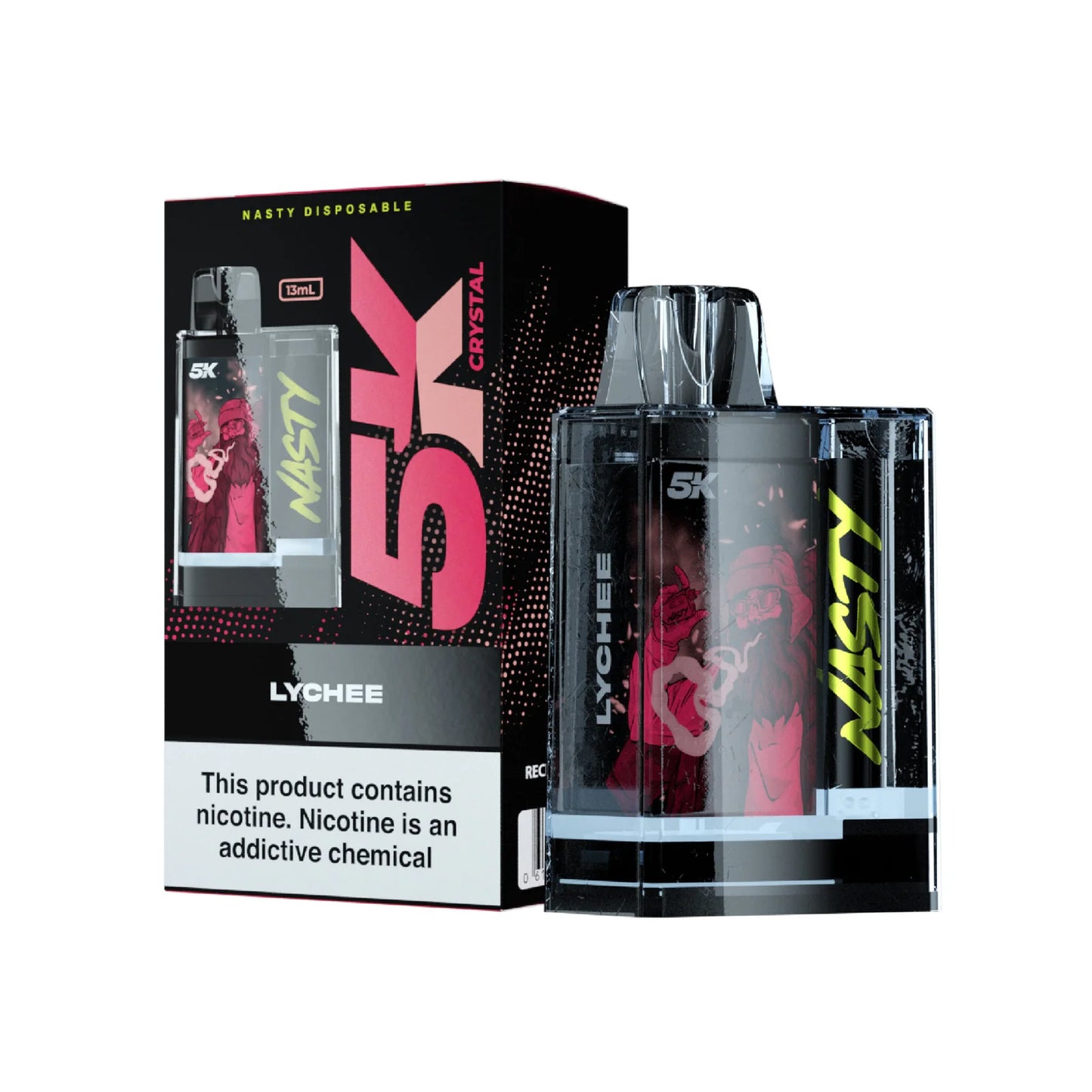 NASTY Disposable 5K Crystal – Lychee