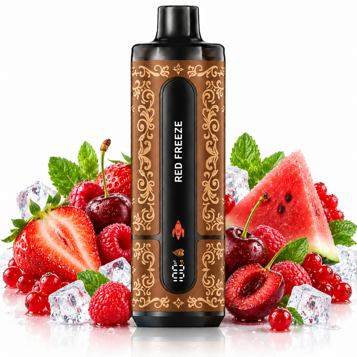 OUKITEL MATE PRO MAX HOOKAH 60K PUFFS - RED FREEZE