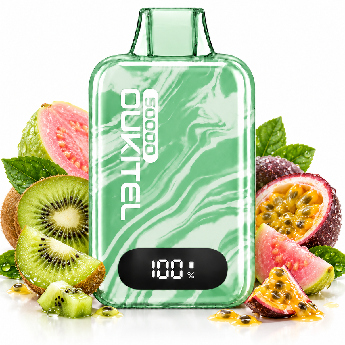 OUKITEL NOVA 50K PUFFS MTL - KIWI GUAVA PASSION FRUIT