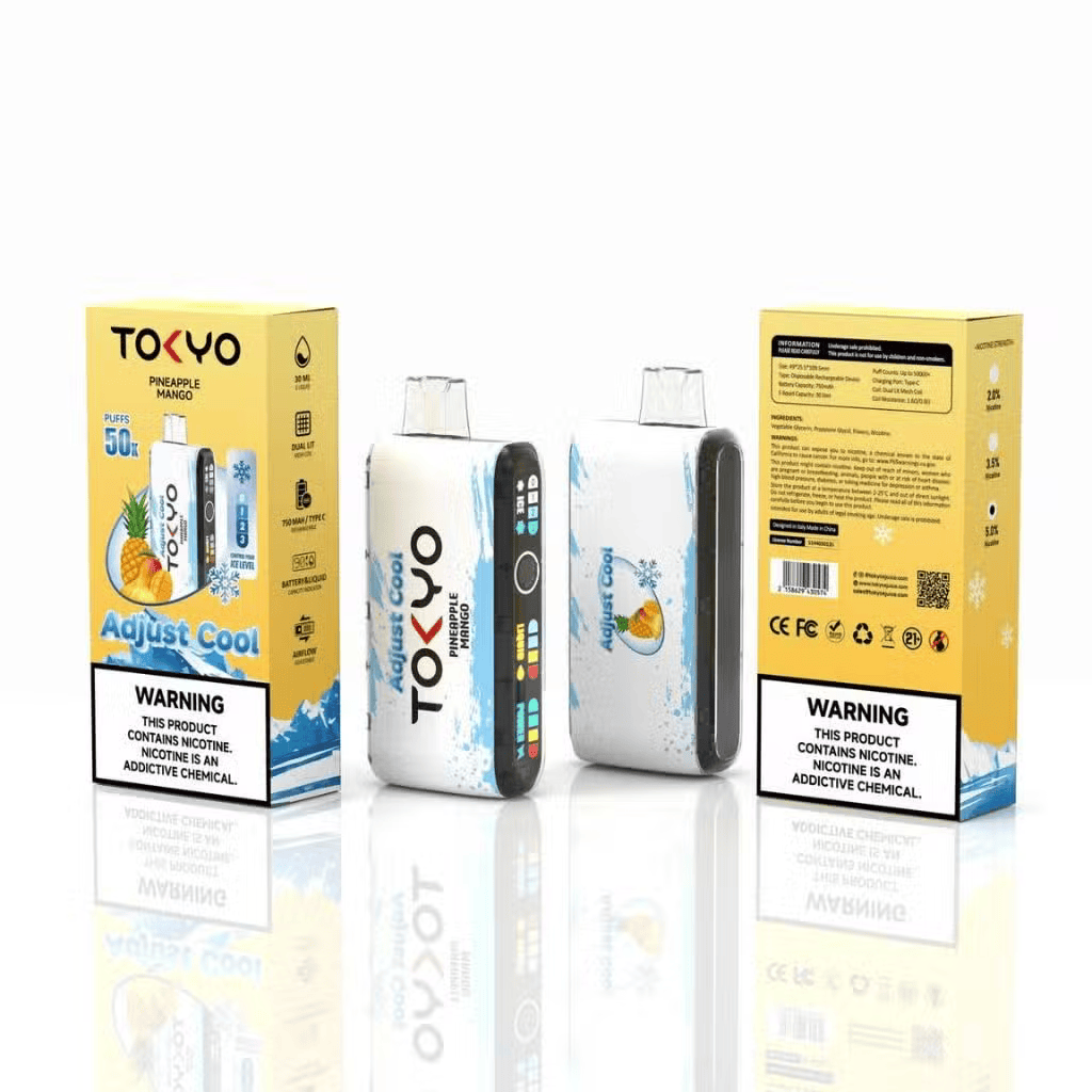 TOKYO Adjust Cool 50K Puffs - Pineapple Mango