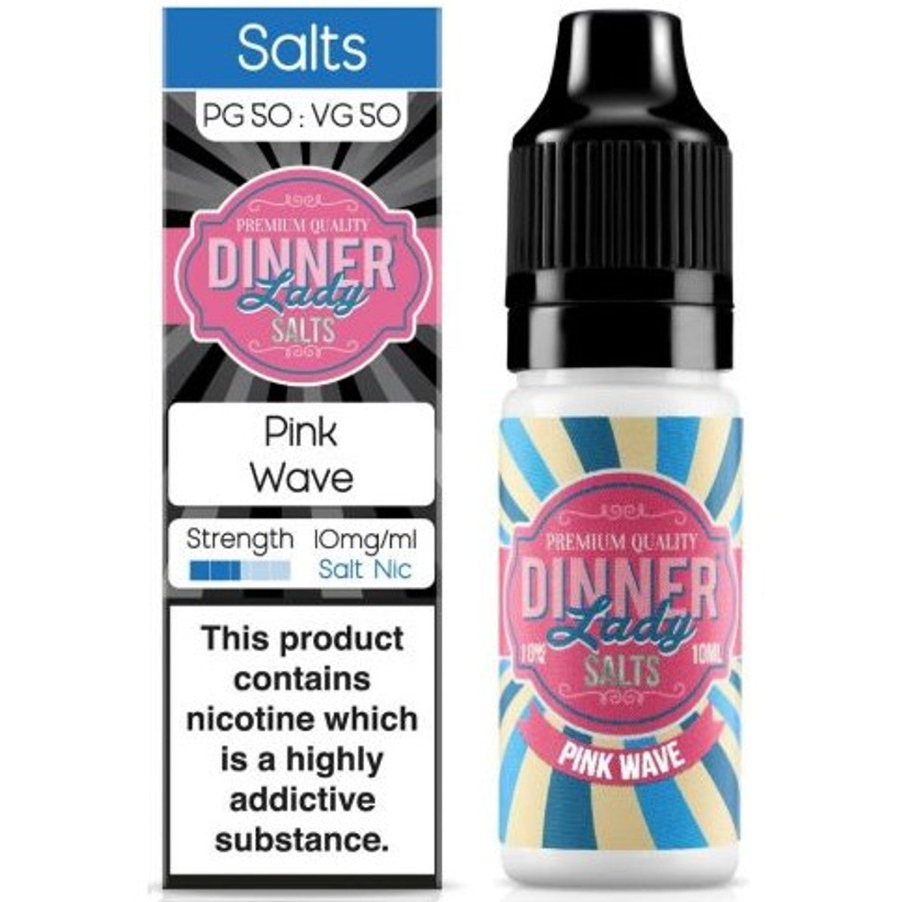 DINNER LADY Pink Wave Salt 10ml
