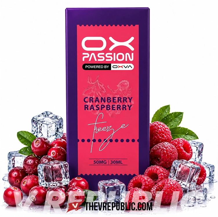 OX PASSION FREEZE CRANBERRY RASPBERRY 30ML - Salt