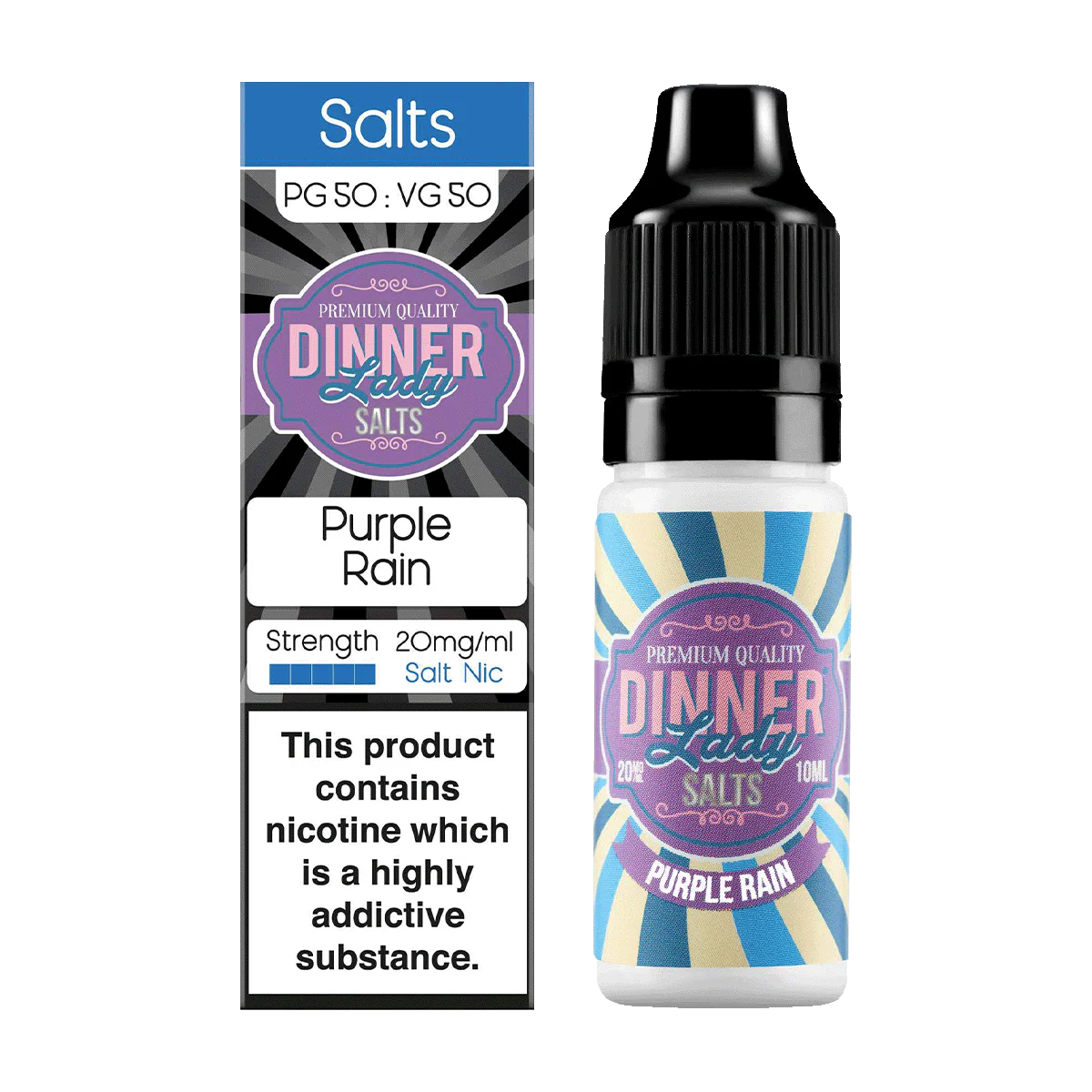DINNER LADY Purple Rain Salt 10ml