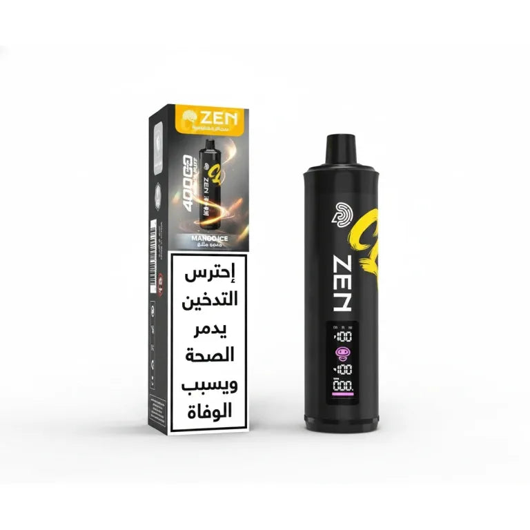 ZEN CLOUD SHISHA 40K PUFFS - Mango Ice
