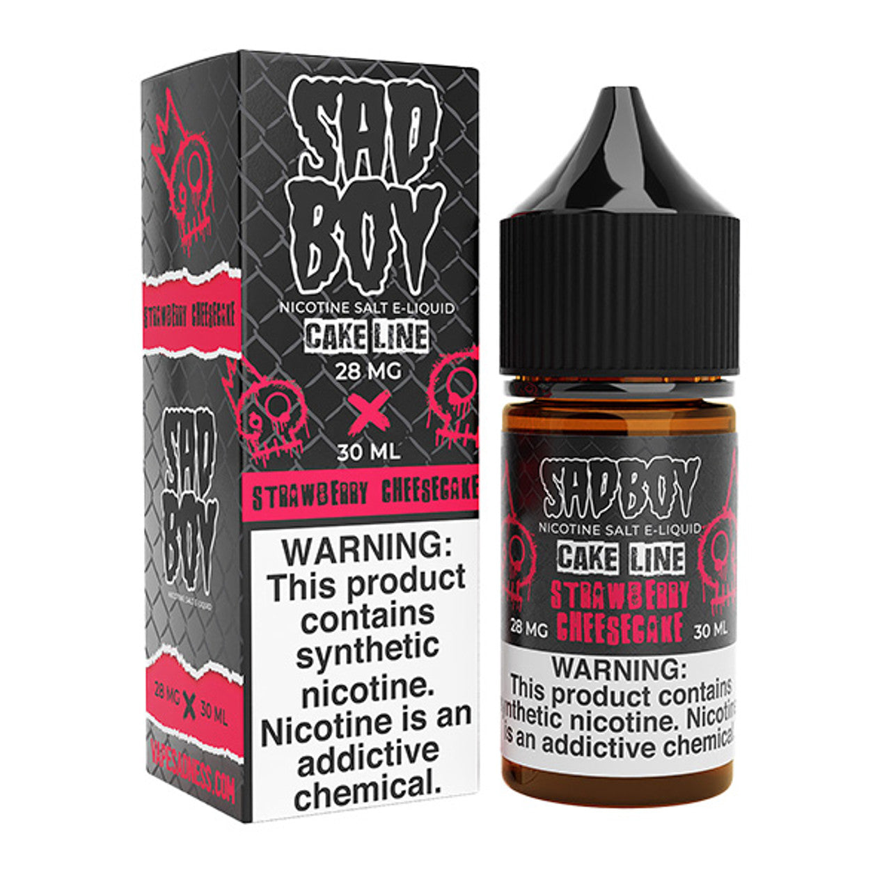 SAD BOY Strawberry Cheesecake Salt 30ml