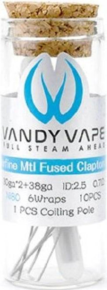 Vandy Vape coil Superfine MTL Fused Clapton Ni80 (Pack of 10)