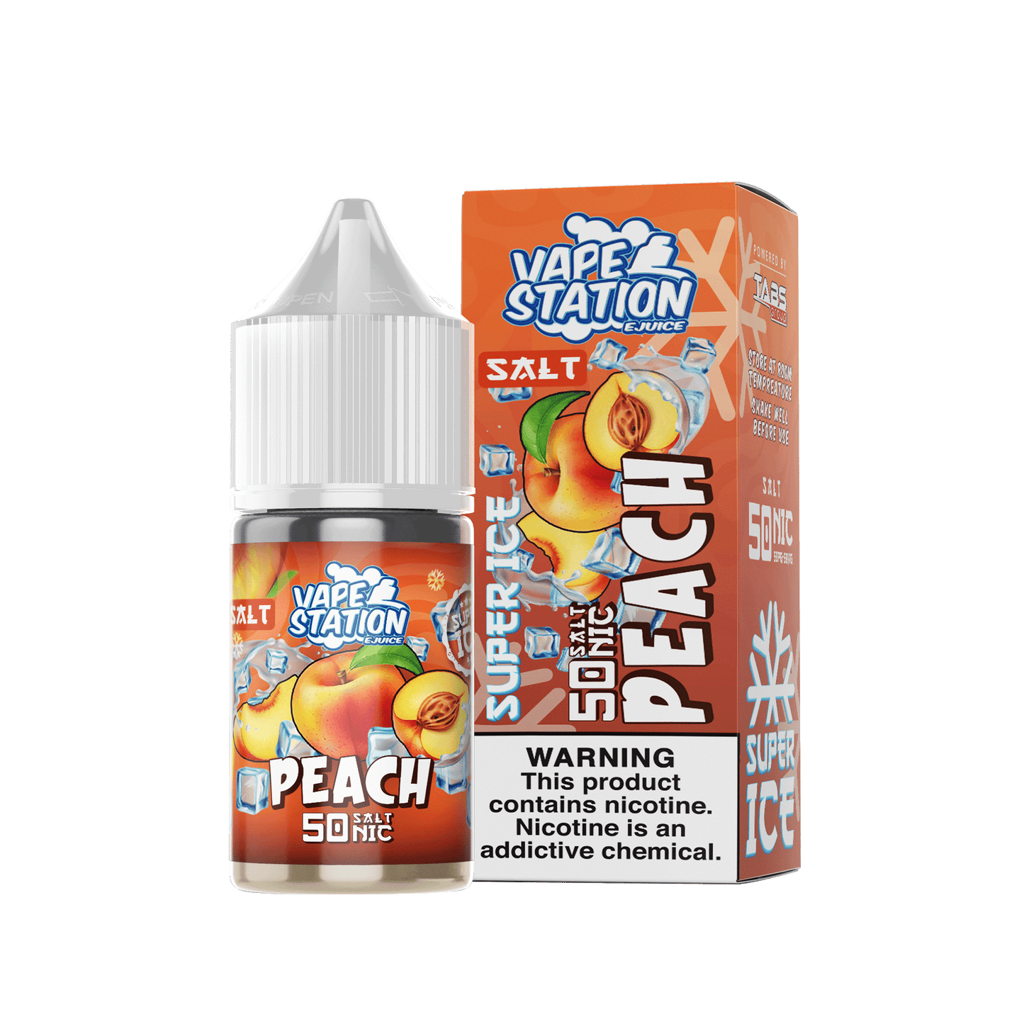VAPE STATION PEACH - Salt