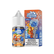VAPE STATION PEACH BLUE RAZZ - Salt