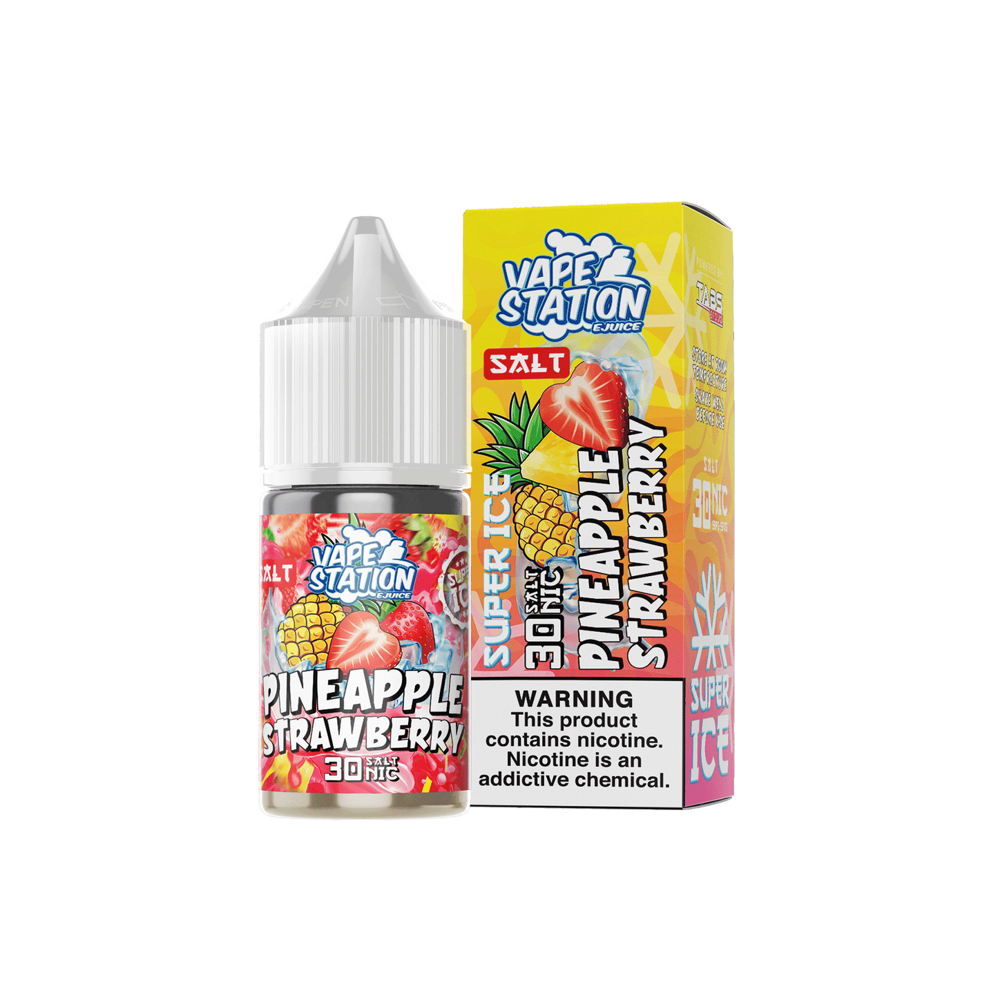 VAPE STATION PINEAPPLE STRAWBERRY - Salt