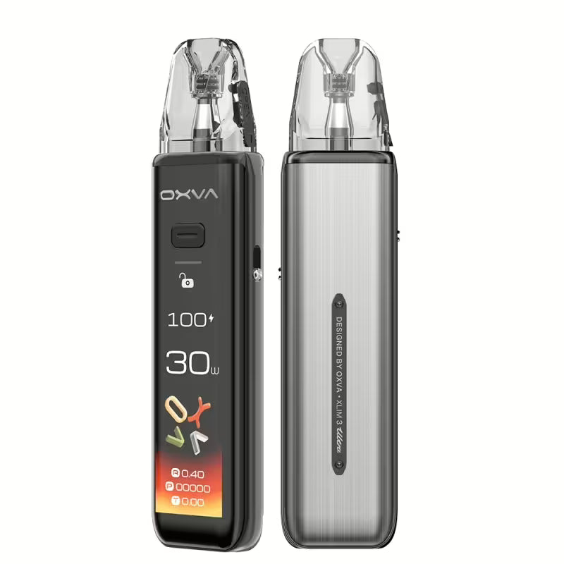 OXVA XLIM 3 Ultra luxury pod system with sleek design, featuring ergonomic shape and premium finish from the OXVA XLIM Series.