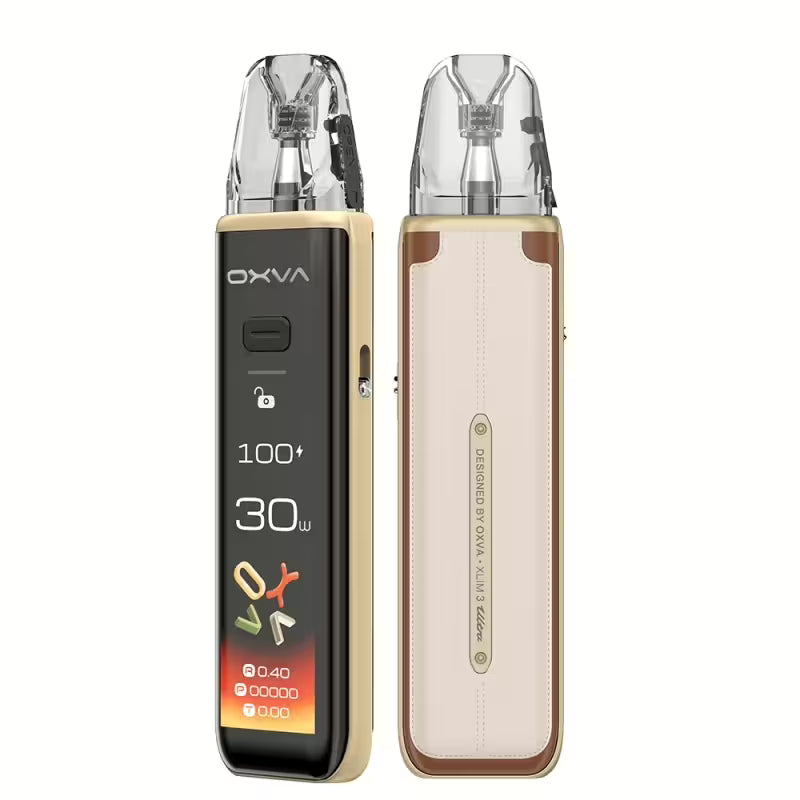 OXVA XLIM 3 Ultra luxury series pod system with sleek design and compact size, part of the OXVA XLIM series.