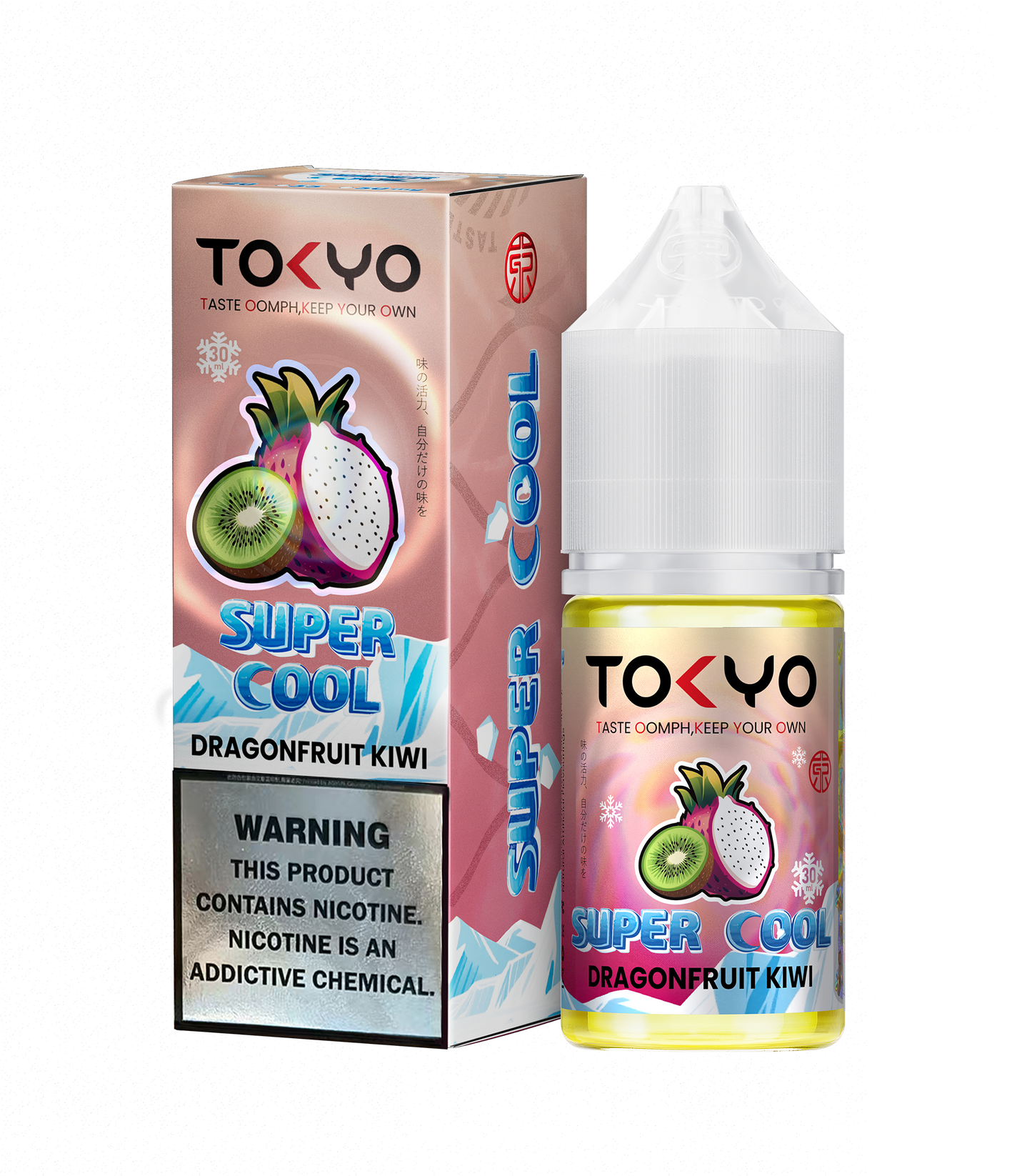 TOKYO Super Cool Dragon Fruit Kiwi 30ml - Salt