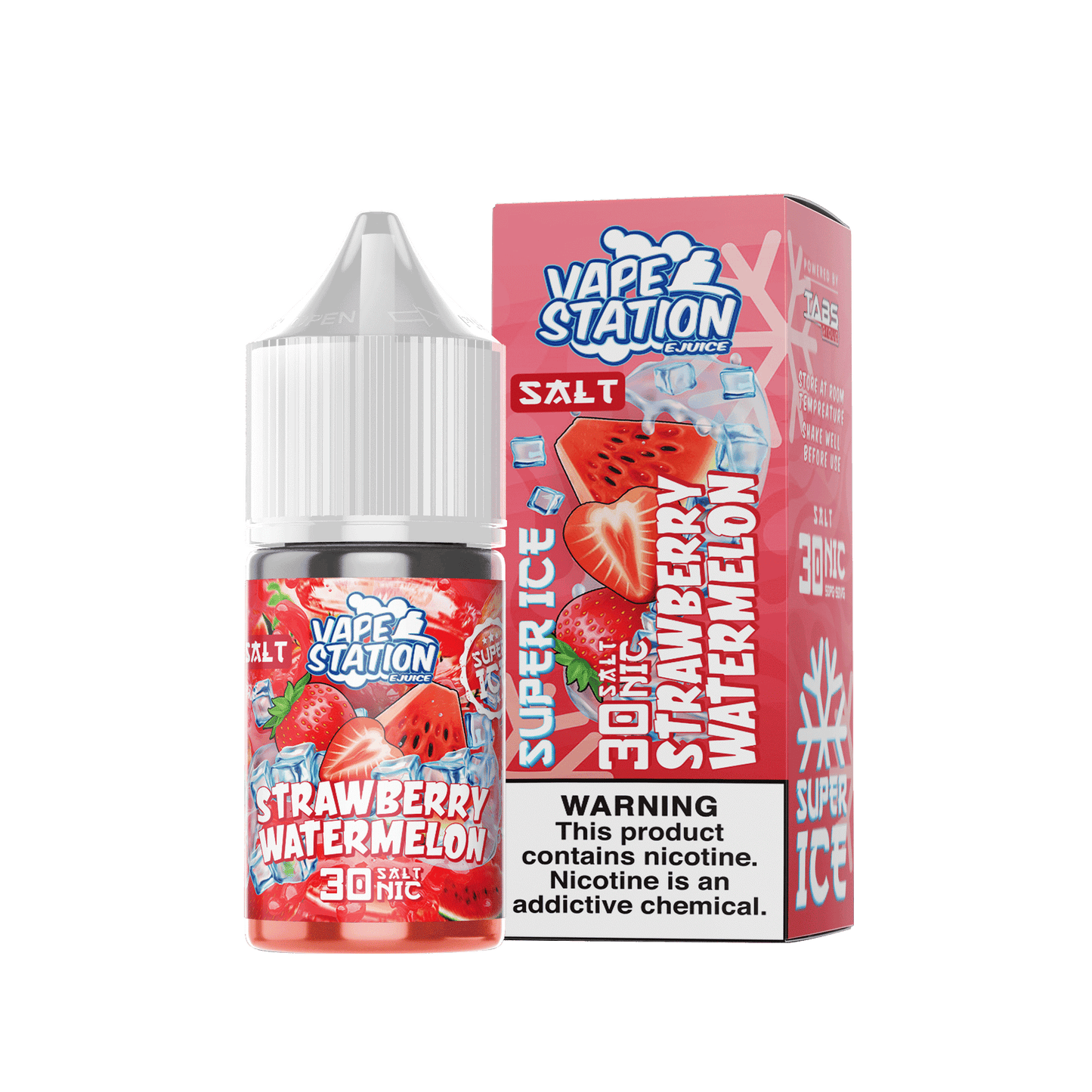 VAPE STATION STRAWBERRY WATERMELON - Salt
