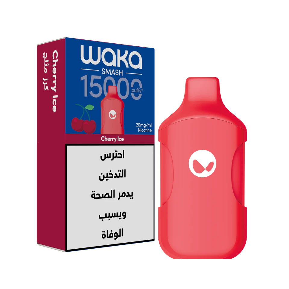 WAKA SMASH 15K PUFFS - CHERRY ICE