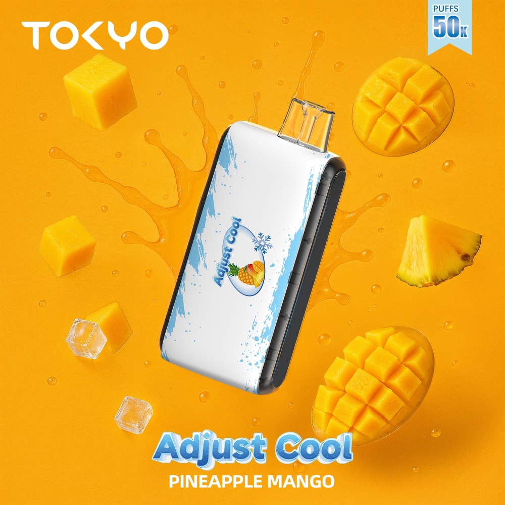 TOKYO Adjust Cool 50K Puffs - Pineapple Mango