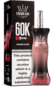 AL FAKHER CROWN BAR CLOUD X 60K PUFFS - MAGIC LOVE
