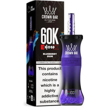AL FAKHER CROWN BAR E HOSE X 60K PUFFS - Blueberry Gum