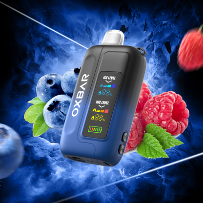 OXBAR Ice-Nic Control 35K Puffs- Blueberry Raspberry