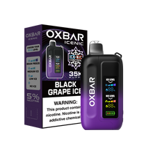 OXBAR Ice-Nic Control 35K Puffs- Black Grape Ice