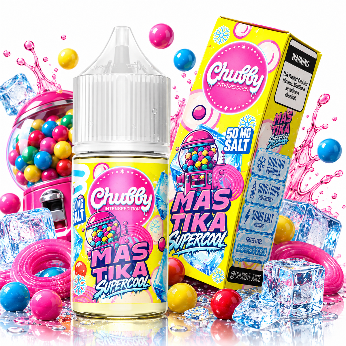 CHUBBY MASTIKA SUPER COOL - 50MG SALT