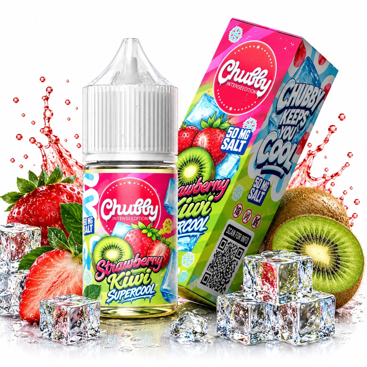 CHUBBY CHERRY COLA SUPER COOL - 50MG SALT