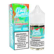 CLOUD NURDZ Iced Sour Watermelon Strawberry Salt 30ml
