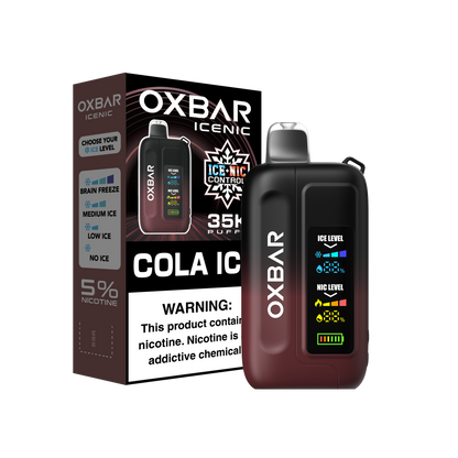 OXBAR Ice-Nic Control 35K Puffs- Coke Ice
