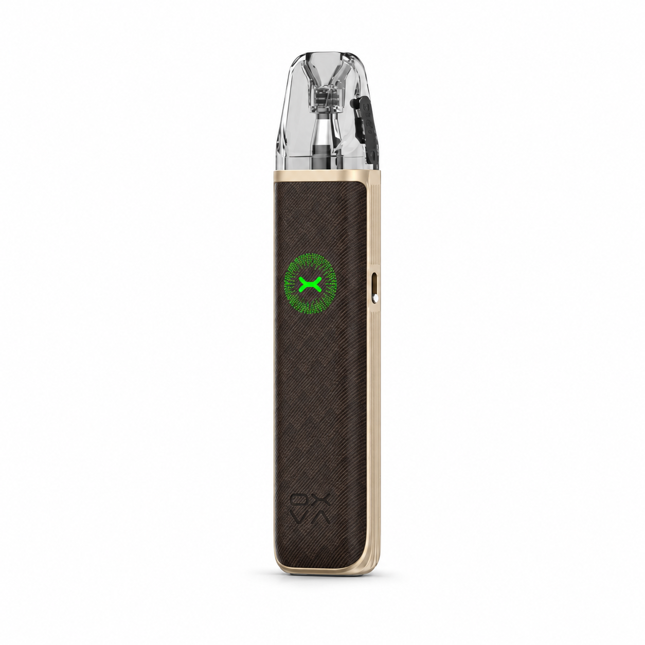 OXVA XLIM GO 2 pod system in black, featuring sleek design and compact size from the OXVA XLIM SERIES.