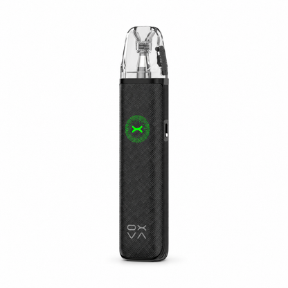 OXVA XLIM GO 2 pod system from the OXVA XLIM SERIES, featuring a sleek portable design with a mouthpiece and adjustable airflow.
