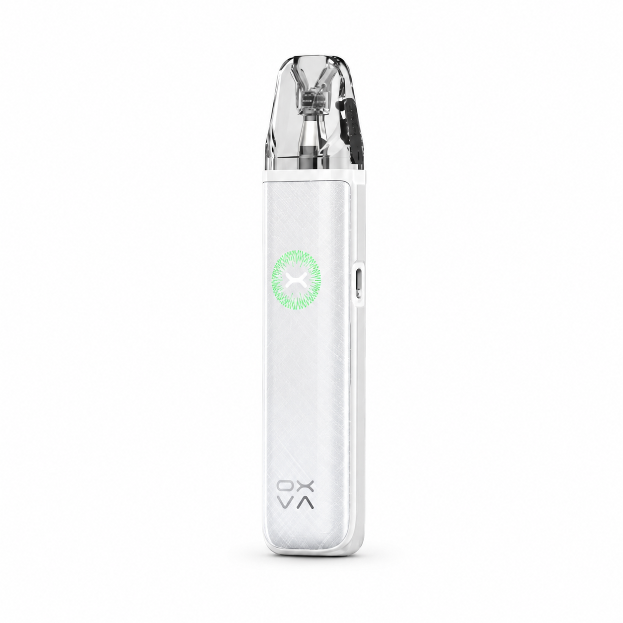 OXVA XLIM GO 2 pod system with sleek design, transparent pod, and compact shape from the OXVA XLIM Series.