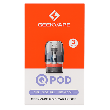 GEEKVAPE Q0.6 POD CARTRIDGE 3ML