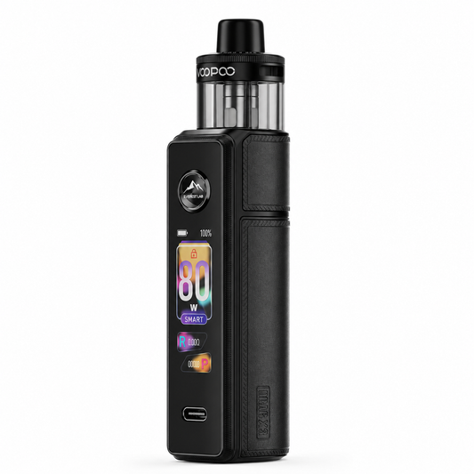VOOPOO DRAG X3 Pod Kit, a sleek pod mod system from the VOOPOO DRAG SERIES, featuring a modern design and portable vaporizer.