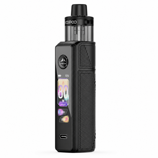VOOPOO DRAG X3 Pod Kit, a sleek pod mod system from the VOOPOO DRAG series with a modern design and compact build.