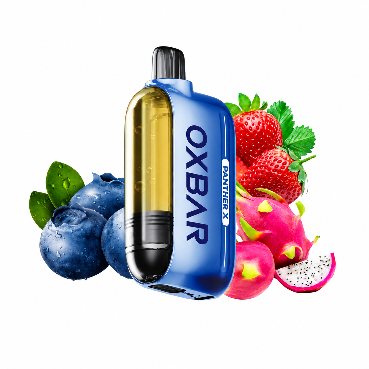 OXBAR PANTHER X 50K PUFFS - BLUEBERRY STRAWBERRY DRAGONFRUIT ICE