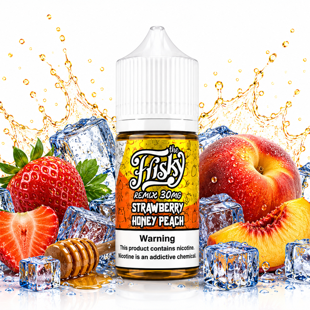 THE FRISKY REMIX STRAWBERRY HONEY PEACH - SALT
