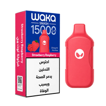WAKA SMASH 15K PUFFS - STRAWBERRY RASPBERRY