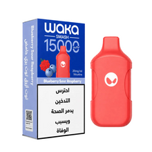 WAKA SMASH 15K PUFFS - BLUEBERRY SOUR RASPBERRY